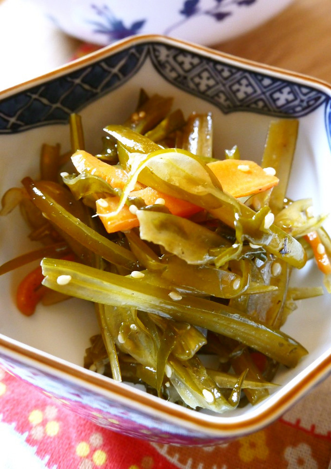春の定番わかめの茎できんぴら♪-レシピのメイン写真