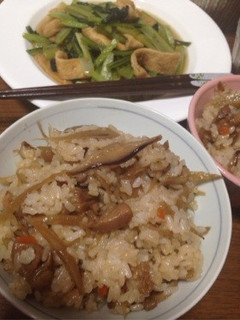炊きこまない!美味しい鶏ゴボウ飯♡-レシピのメイン写真