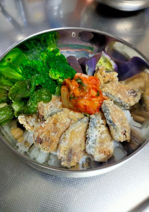 簡単！カツオの竜田揚げ丼-レシピのメイン写真