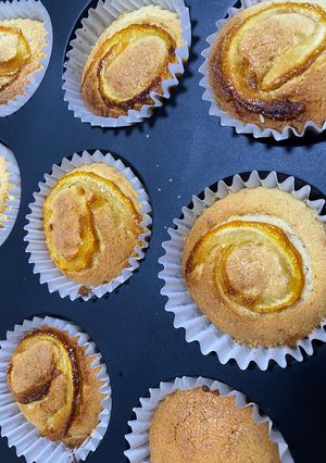 ゆずのカップケーキ-レシピのメイン写真