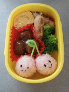 さくらんぼのお弁当-レシピのメイン写真