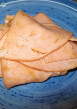 簡単！焼きハム-レシピのメイン写真