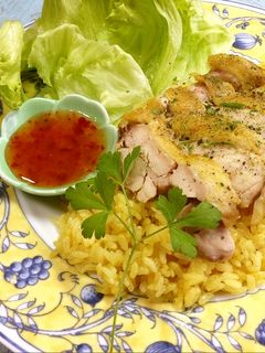 炊飯器で簡単☆シンガポールチキンライス-レシピのメイン写真