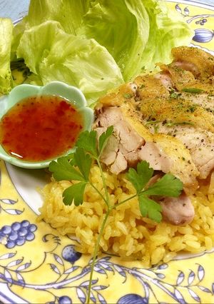 炊飯器で簡単☆シンガポールチキンライス-レシピのメイン写真