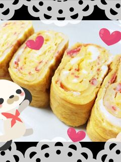 お弁当に♪かに玉風玉子焼き(^^)-レシピのメイン写真