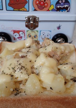 簡単リメイク☆粉ふきいもパン-レシピのメイン写真