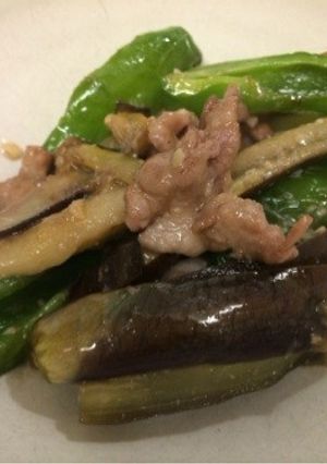 夏野菜と豚肉の甘辛味噌炒め-レシピのメイン写真