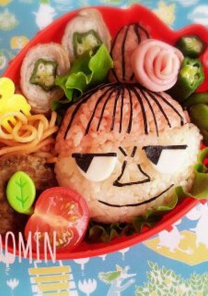 ムーミン*リトルミィのキャラ弁♪-レシピのメイン写真