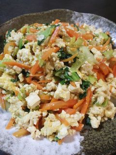 炒り豆腐-レシピのメイン写真