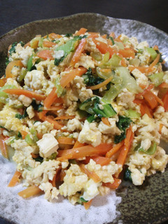 炒り豆腐-レシピのメイン写真