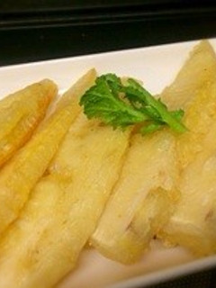 筍の天ぷら★味噌柚子胡椒風味-レシピのメイン写真