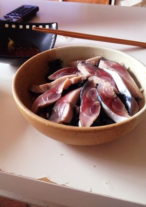 しめ鯖丼-レシピのメイン写真