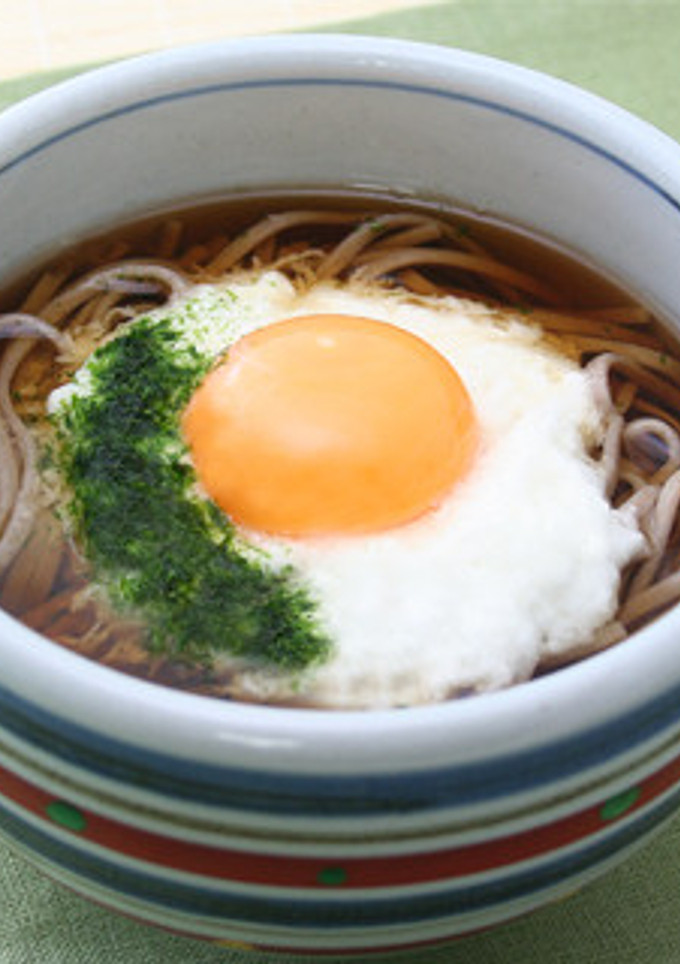 年越しとろろそば　青のり風味-レシピのメイン写真