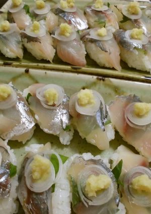 西伊豆名物「小鯵寿司」-レシピのメイン写真