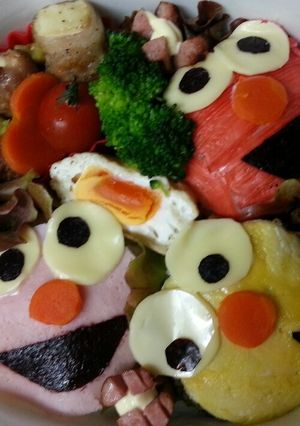 キャラ弁7★ セサミストリート-レシピのメイン写真