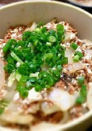 フレーク缶と豆腐のそぼろ丼-レシピのメイン写真