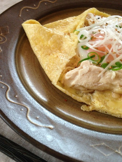 お箸で食べる♪油揚げのガレット-レシピのメイン写真