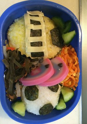 トッキュウジャー弁当-レシピのメイン写真