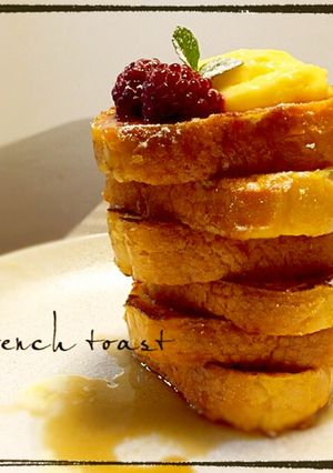 カフェ風♪簡単オシャレ♡フレンチトースト-レシピのメイン写真