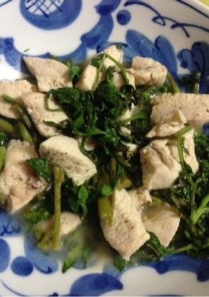 ☆鶏むね肉とクレソンのレモンソテー☆-レシピのメイン写真