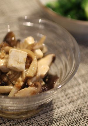 きのこto豆腐の梅ドレマリネ-レシピのメイン写真