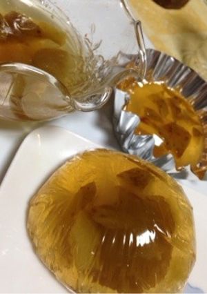 梅酒の梅ゼリー-レシピのメイン写真