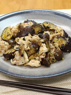 なす豚きのこ炒め かつお風味-レシピのメイン写真