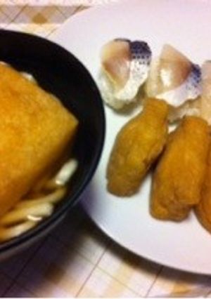 稲荷寿司＆狐饂飩-レシピのメイン写真