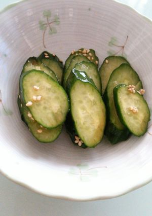 1分で出来る中華風☆キュウリの和え物-レシピのメイン写真