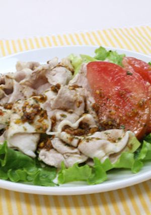 豚しゃぶサラダ　カレーソース-レシピのメイン写真