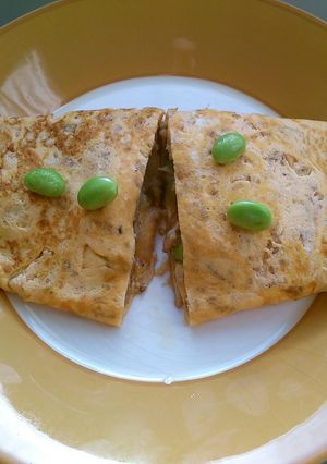 肉じゃがのゴマオムレツ-レシピのメイン写真