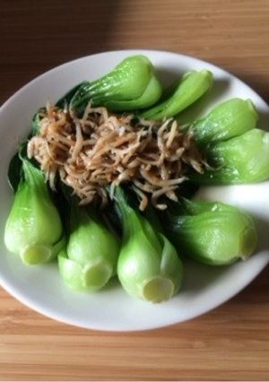 かんたん、副菜！青梗菜としらす。-レシピのメイン写真