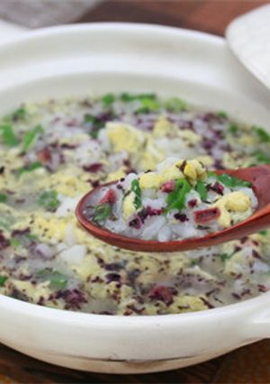 飛び梅雑炊-レシピのメイン写真