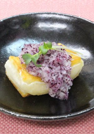 赤しそからみ餅-レシピのメイン写真