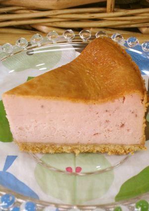＊苺のベイクドチーズケーキ＊-レシピのメイン写真