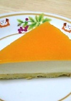 さわやか♪アプリコットレアチーズケーキ♯-レシピのメイン写真