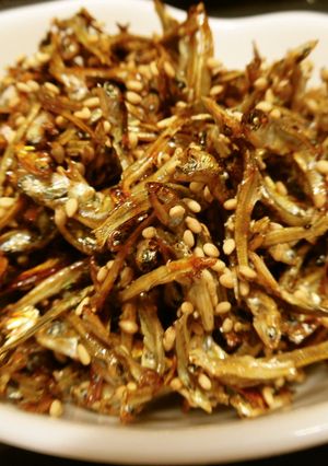 たべる小魚の佃煮風(蜂蜜しょう油味)♪-レシピのメイン写真