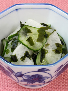 わかめと野菜の浅漬け-レシピのメイン写真