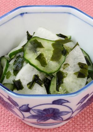 わかめと野菜の浅漬け-レシピのメイン写真