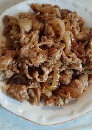 簡単♪我が家の豚のしょうが焼き-レシピのメイン写真