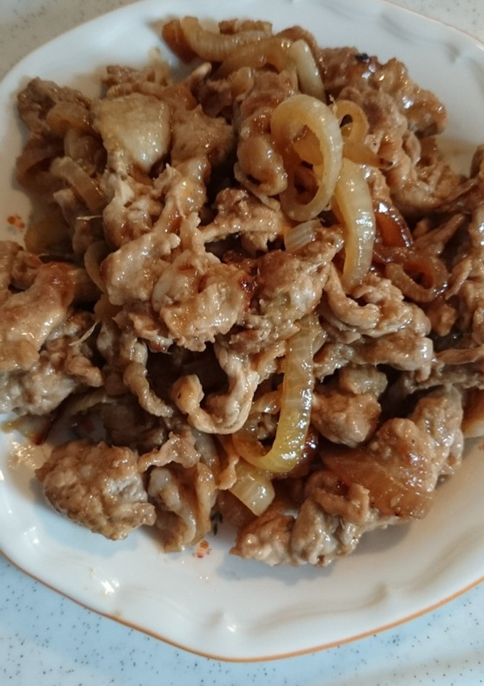 簡単♪我が家の豚のしょうが焼き-レシピのメイン写真
