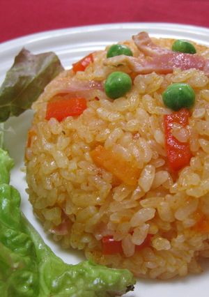 炊飯器で☆美味しいケチャップライス-レシピのメイン写真