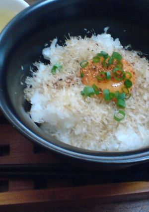 私の卵かけご飯-レシピのメイン写真
