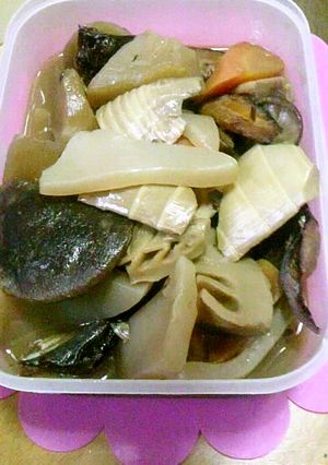たくあん古漬け活用...ごった煮-レシピのメイン写真