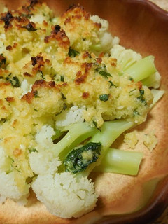 カリフラワーの大葉パン粉焼き どすぇ-レシピのメイン写真