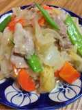 一つの鍋で中華飯