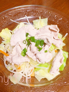 野菜たっぷり 豚冷しゃぶ-レシピのメイン写真