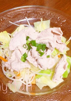 野菜たっぷり 豚冷しゃぶ-レシピのメイン写真
