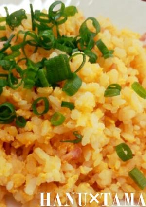 ハム×簡単卵炒飯-レシピのメイン写真