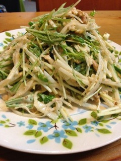 大根と水菜とツナの簡単サラダ♪-レシピのメイン写真